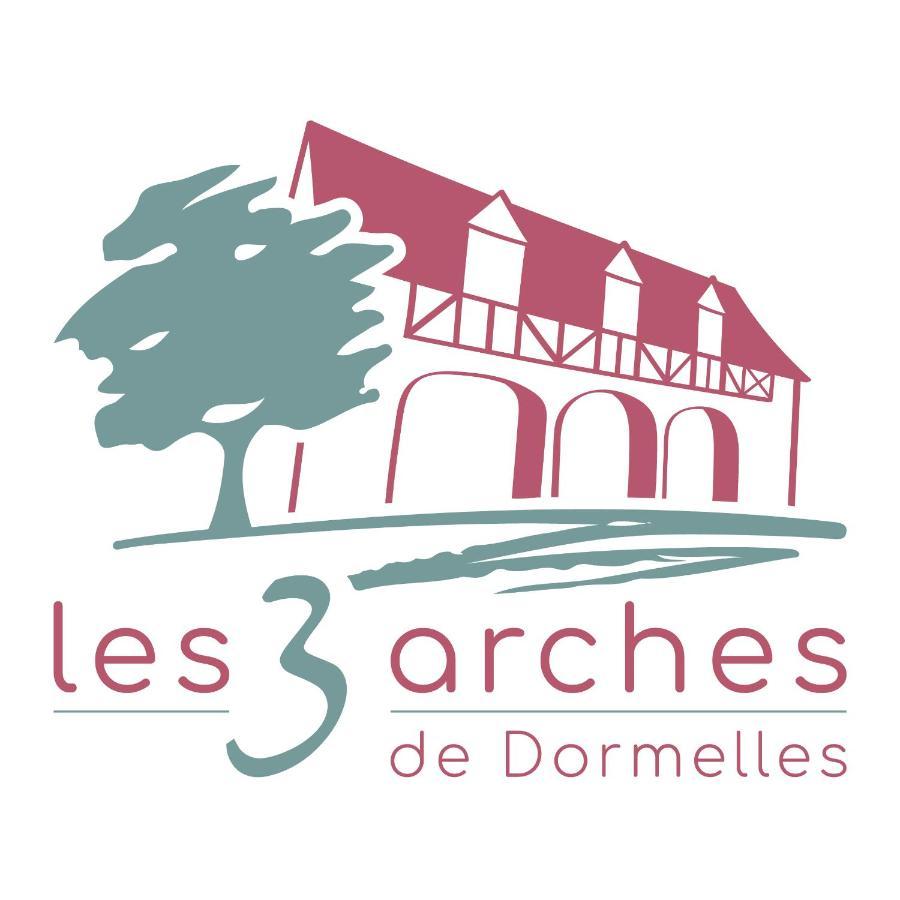 Villa Architecte Les 3 Arches De Dormelles Exterior foto